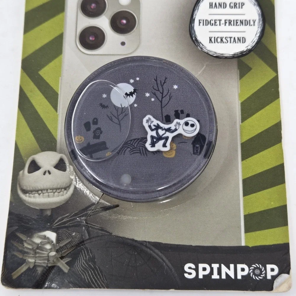 New Disney Nightmare Before Christmas Floating Jack Skellington Pop Grip SpinPop